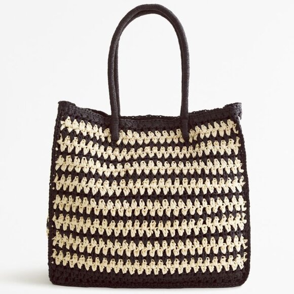Abercrombie & Fitch Straw Tote Bag (NWT) - Picture 9 of 9